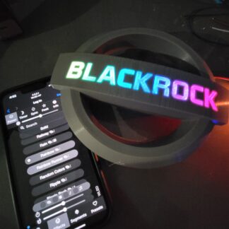 3D prints and vinyl decals